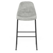 Platina Bar Stool Antique Light Grey
