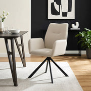 Chaise Tissu - Rici Taupe