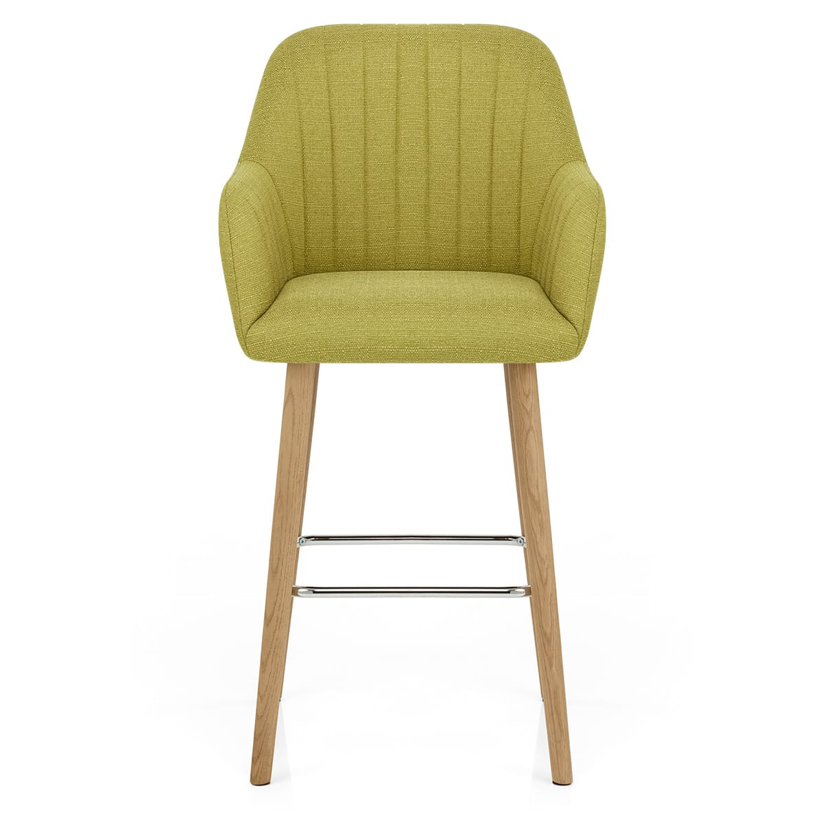 Tabouret de Bar Tissu - Rio Vert 