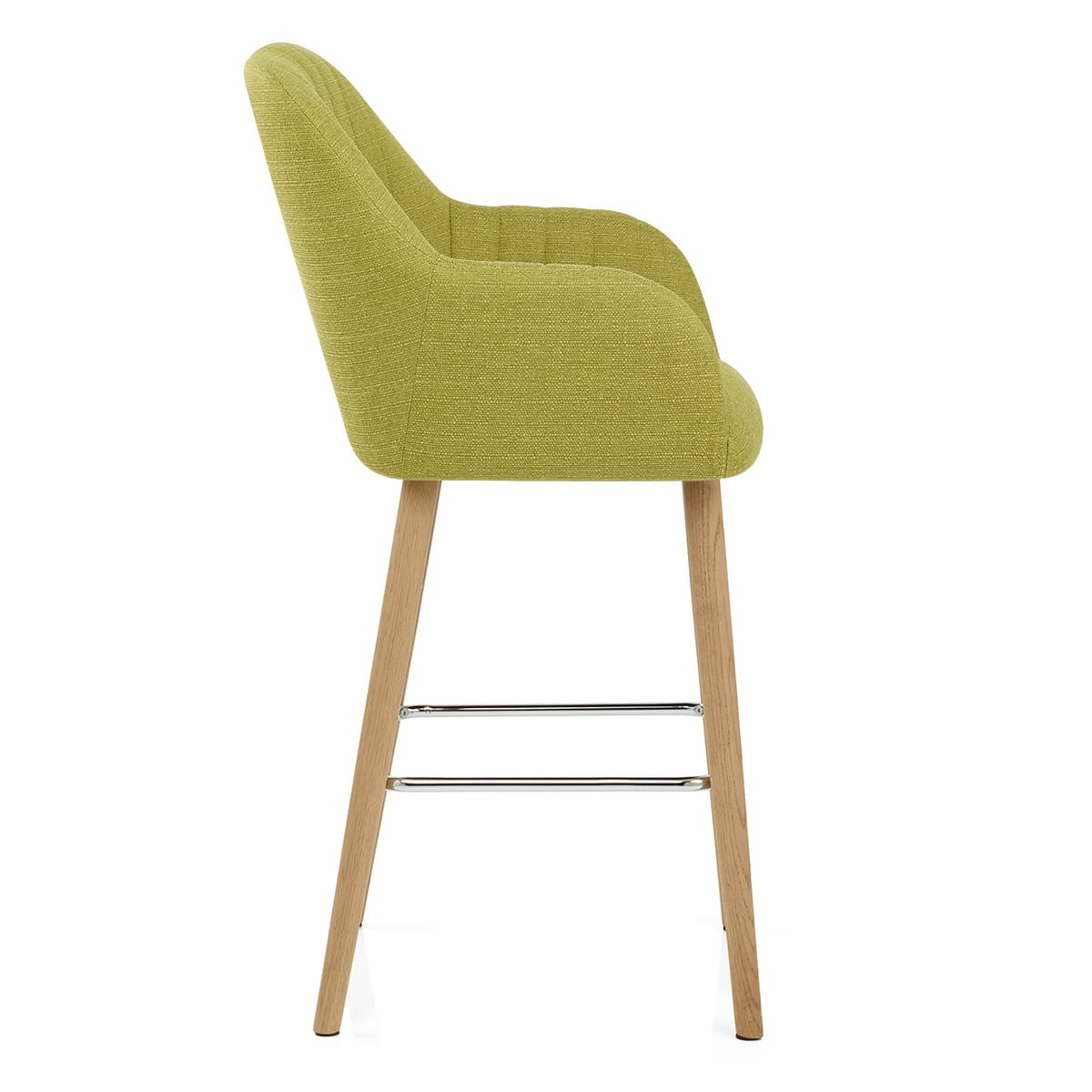 Tabouret de Bar Tissu - Rio Vert 