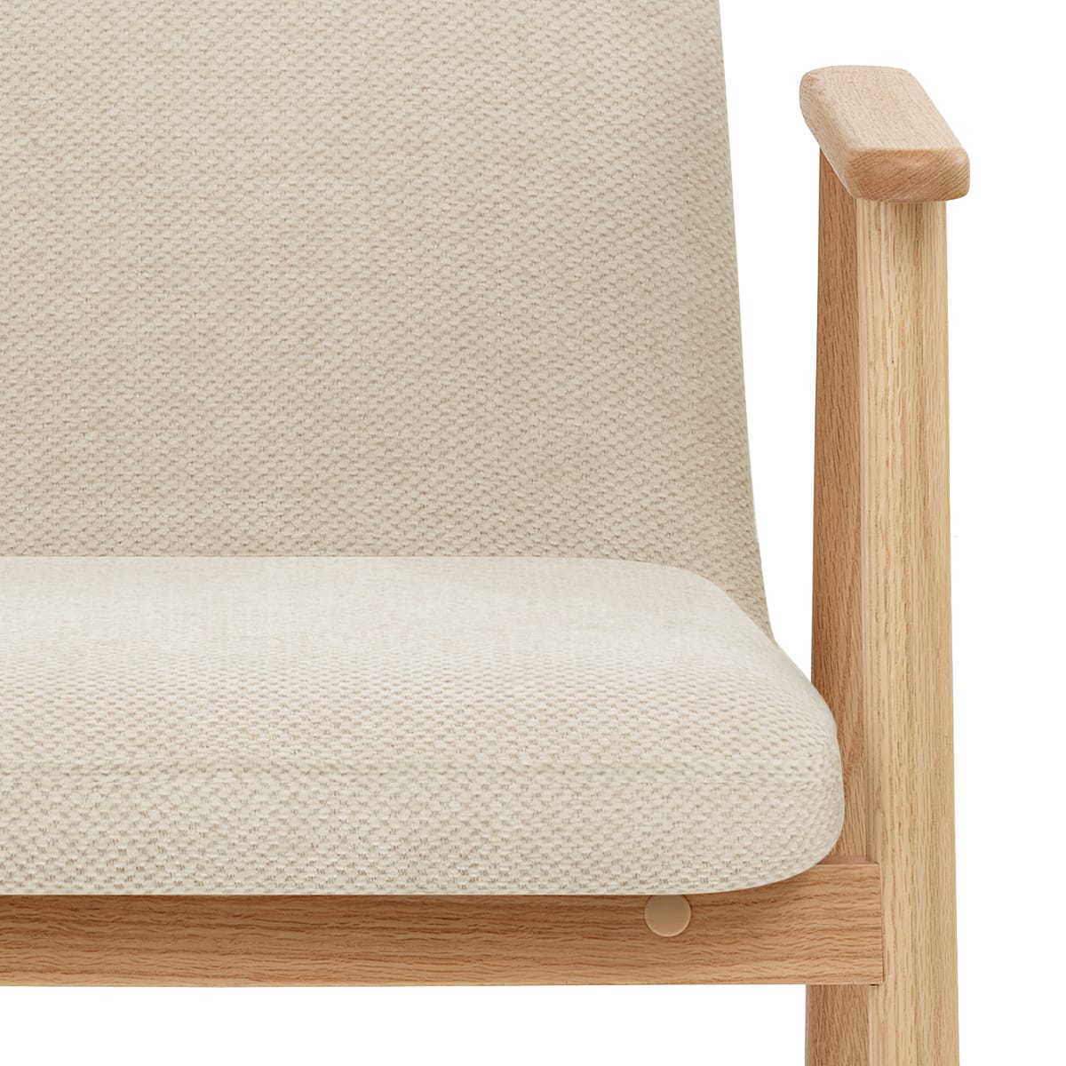 Chaise Tissu - Ripley Crème