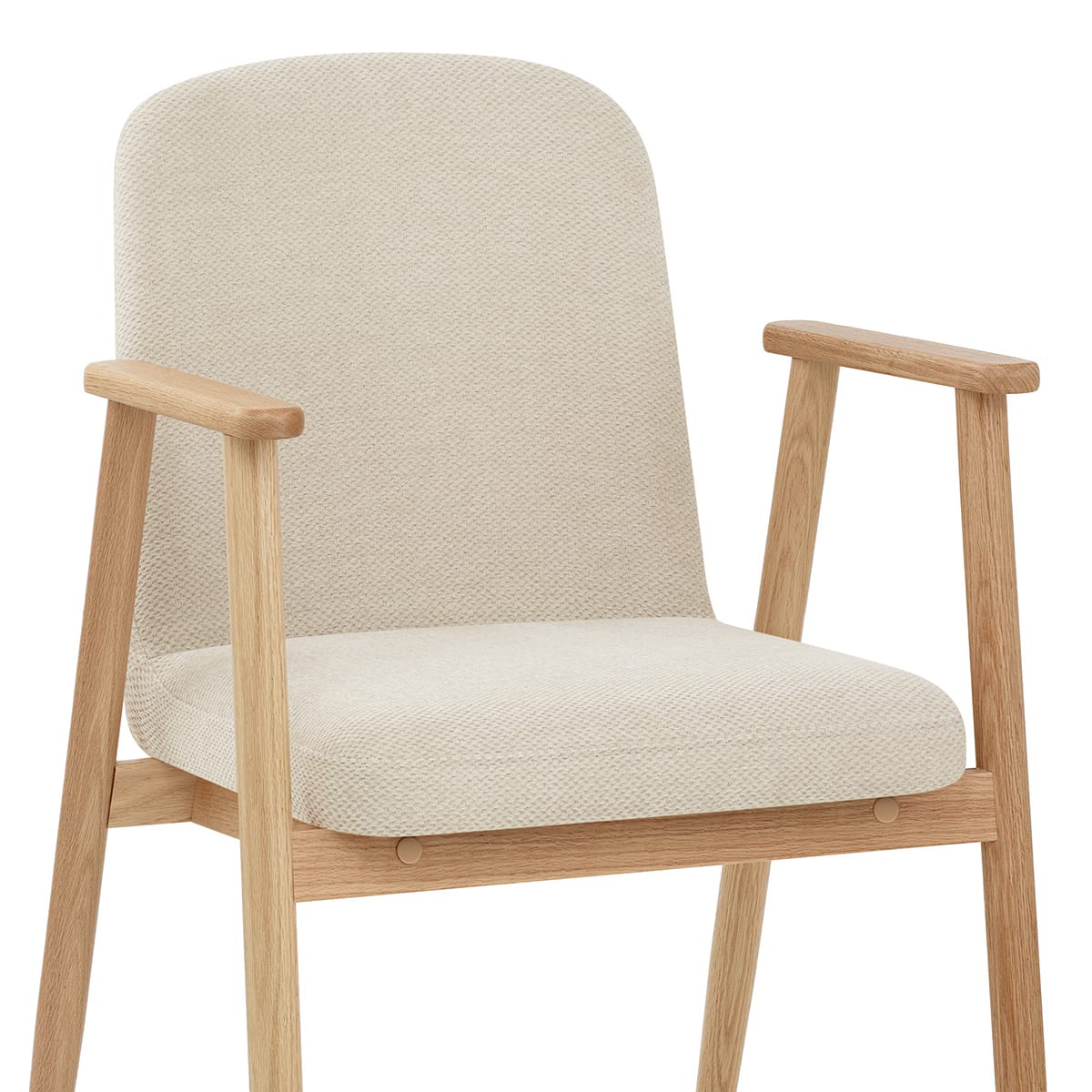 Chaise Tissu - Ripley Crème
