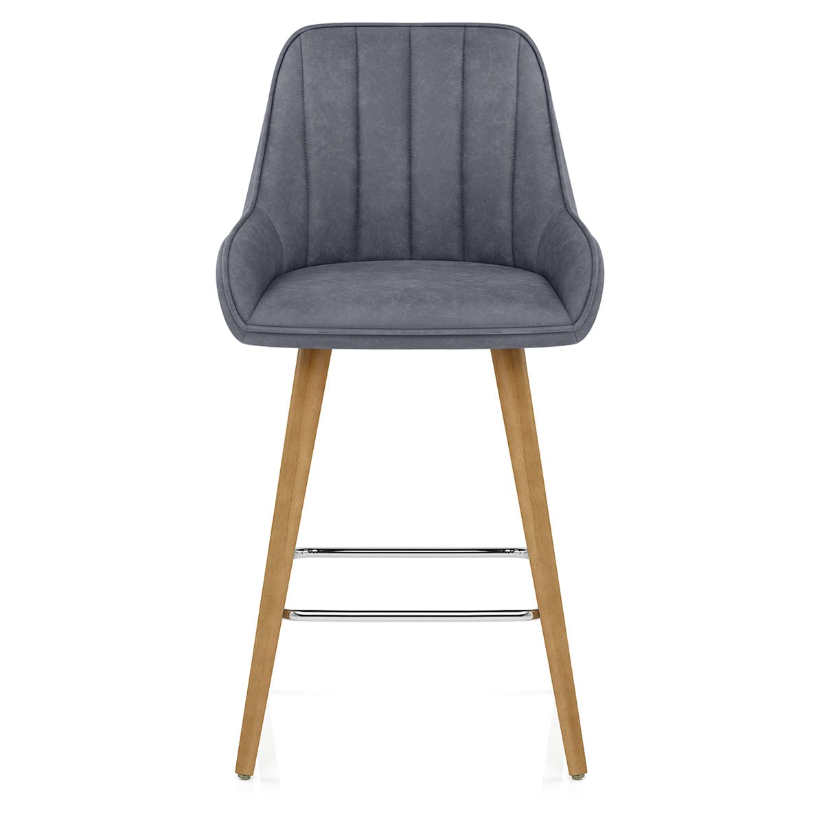Tabouret de Bar Bois - Rosa Bleu 