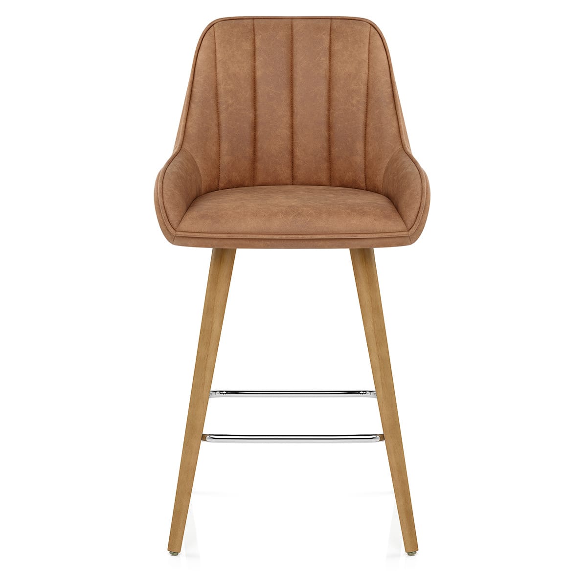 Tabouret de Bar Bois - Rosa Marron 