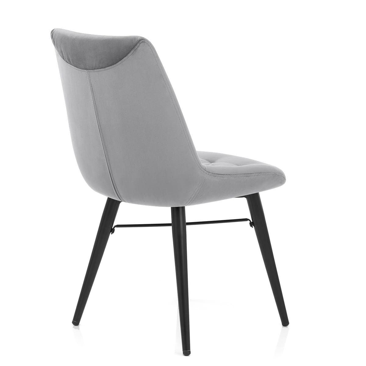 Roxy Dining Chair Grey Velvet