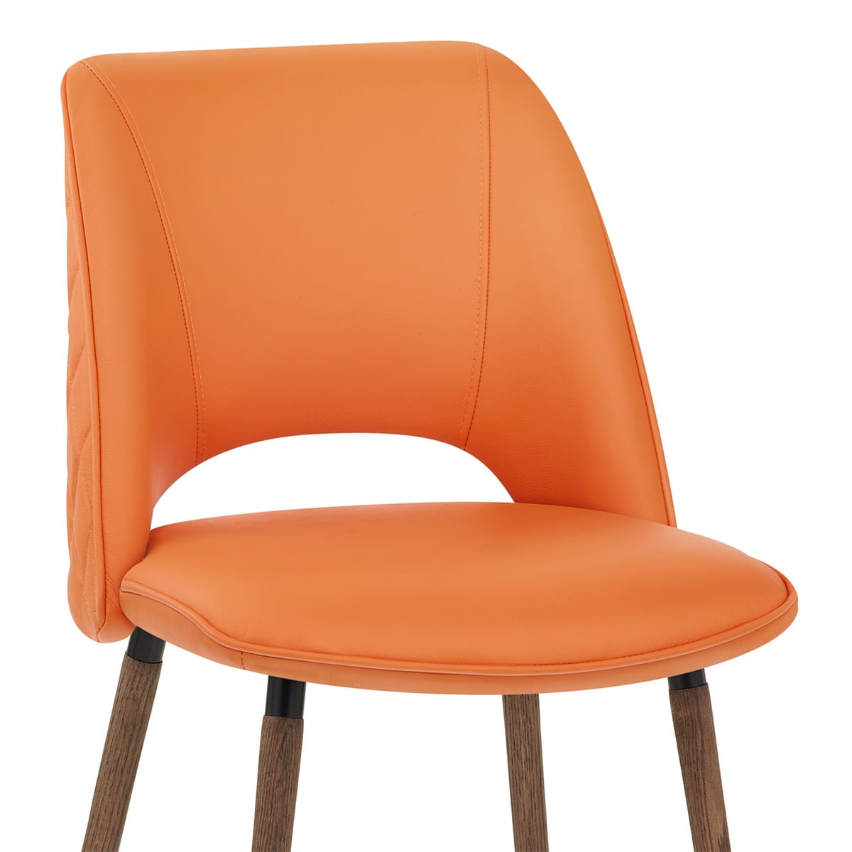Santo Real Leather Chair Orange