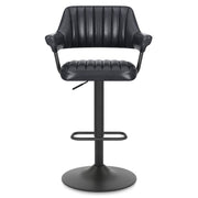 Scout Real Leather Stool Slate
