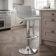 Chaise de Bar ABS Chrome - Serena Gris 