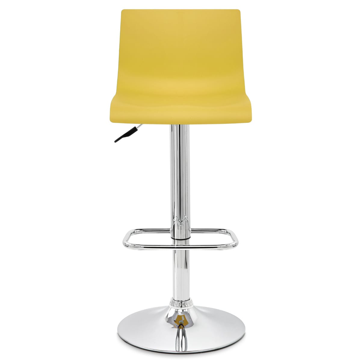 Chaise de Bar ABS Chrome - Serena Jaune 