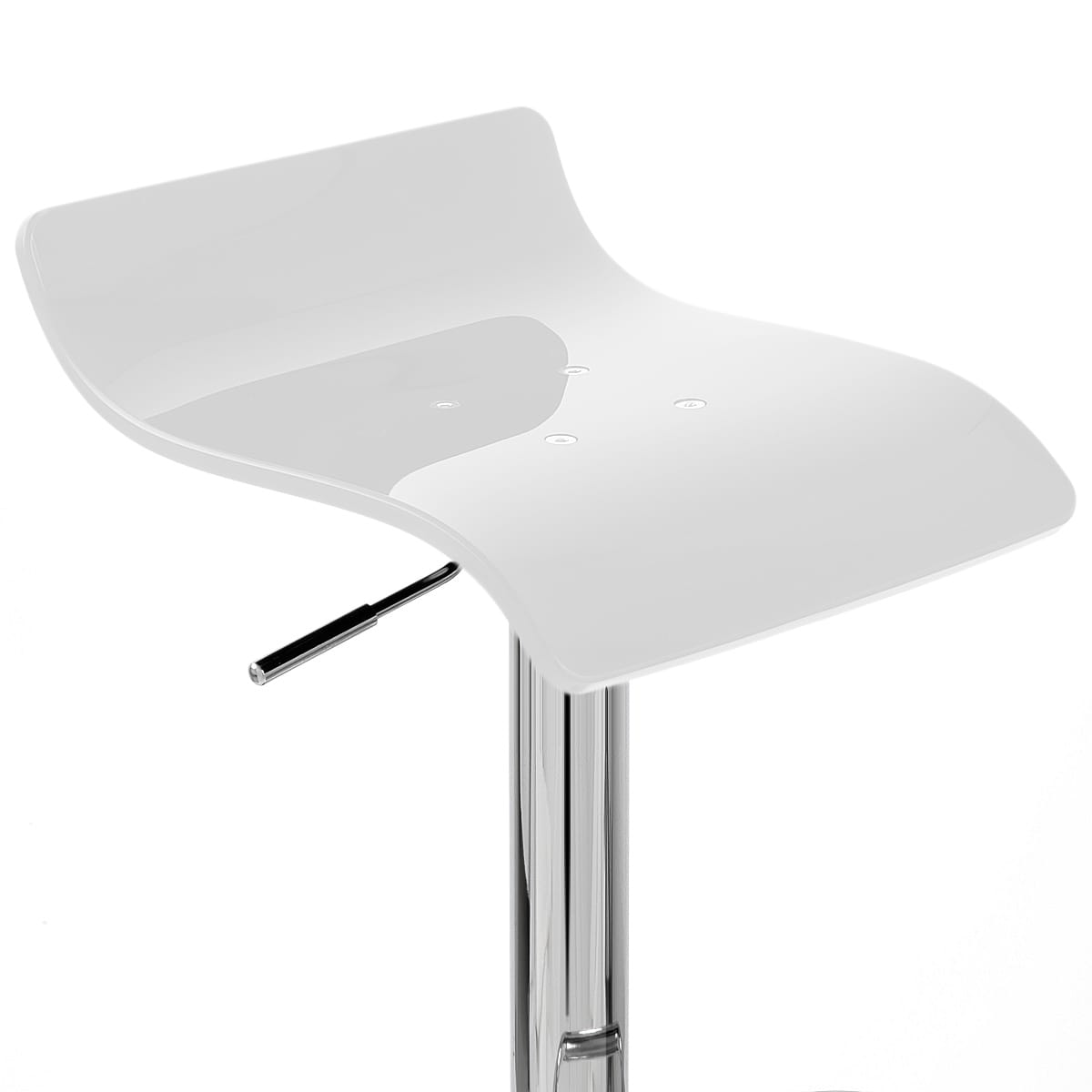 Shimmer Bar Stool White
