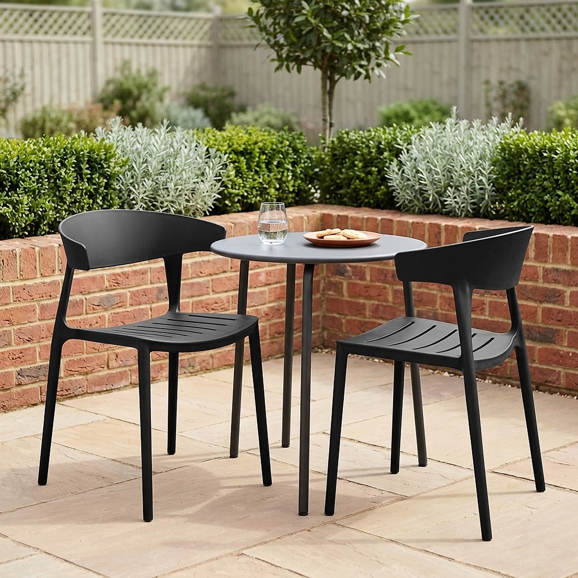 Chaise de Jardin Résine - Sky Noir