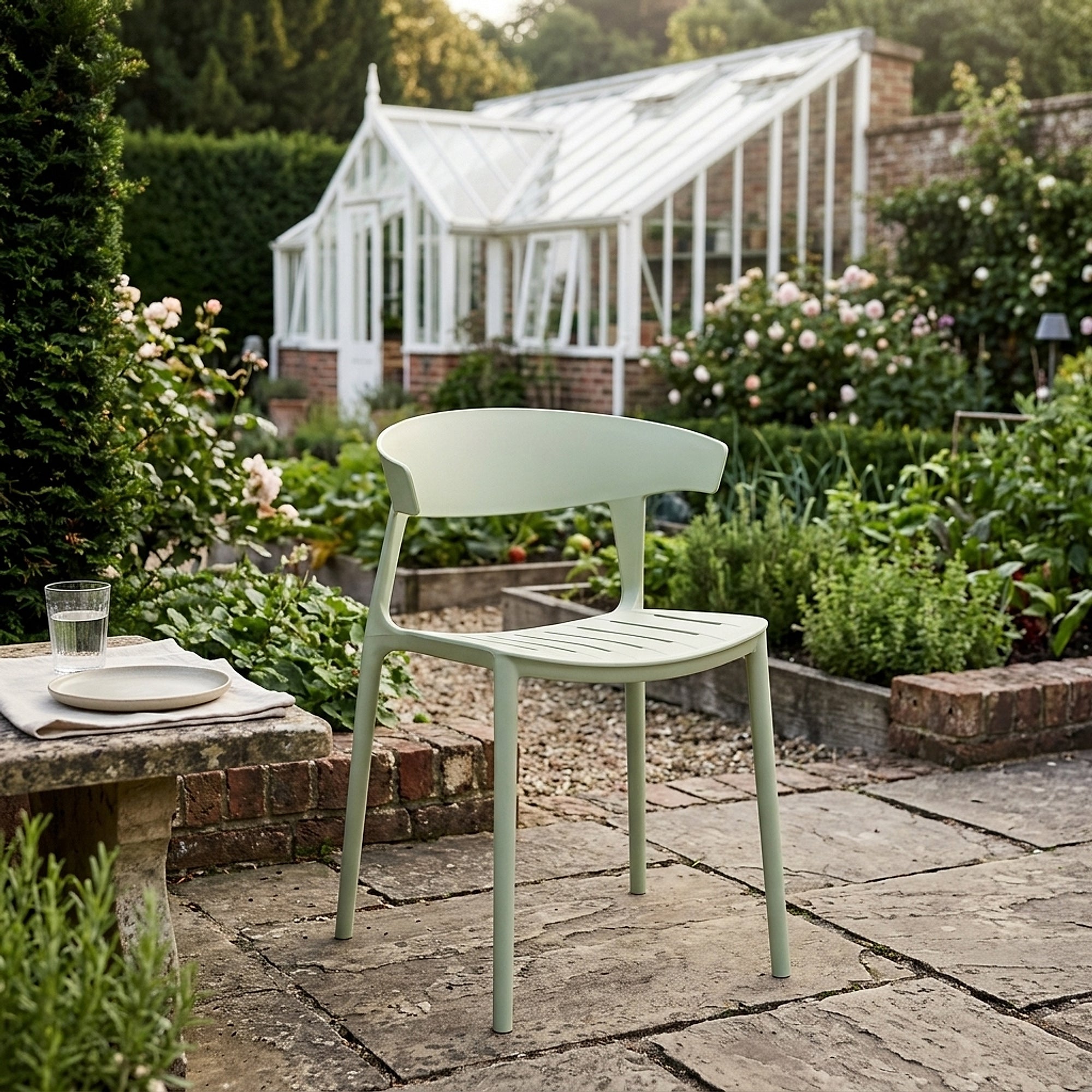 Chaise de Jardin Résine - Sky Vert