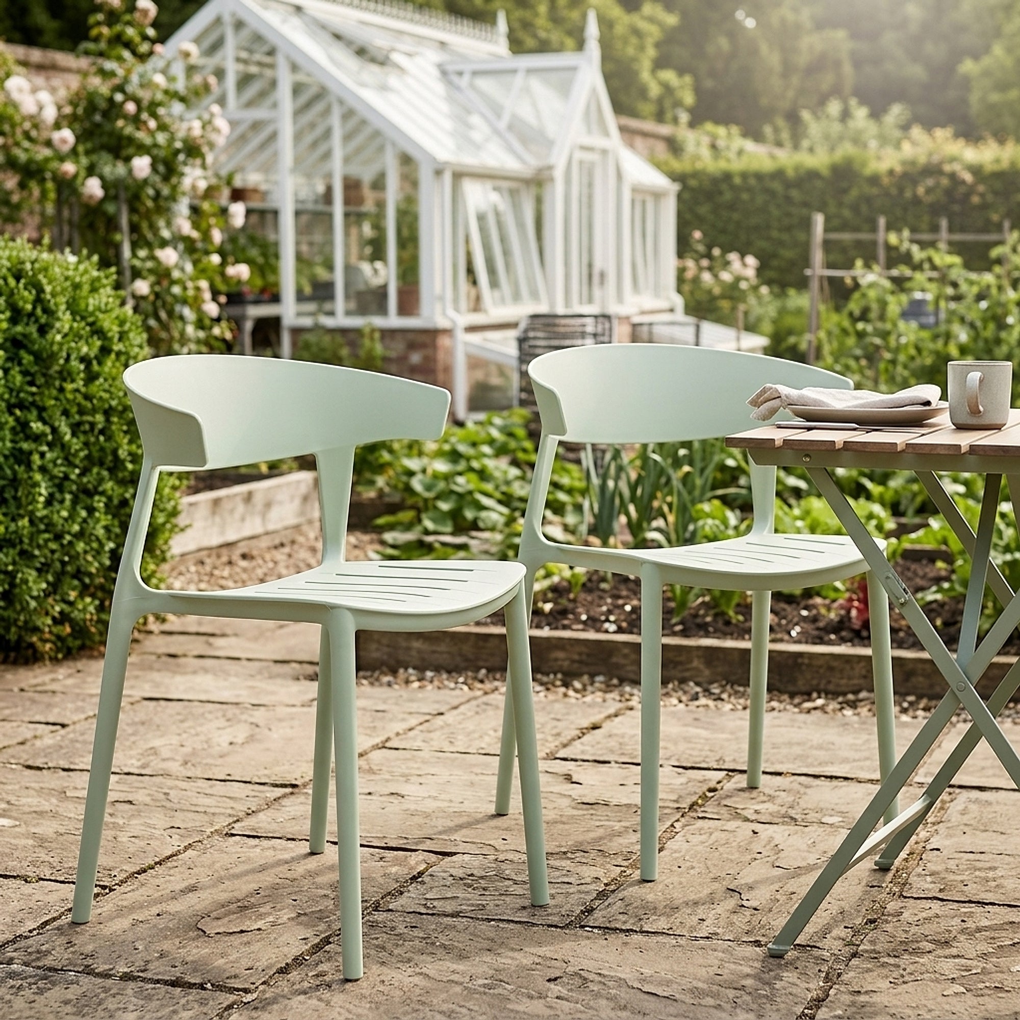 Chaise de Jardin Résine - Sky Vert