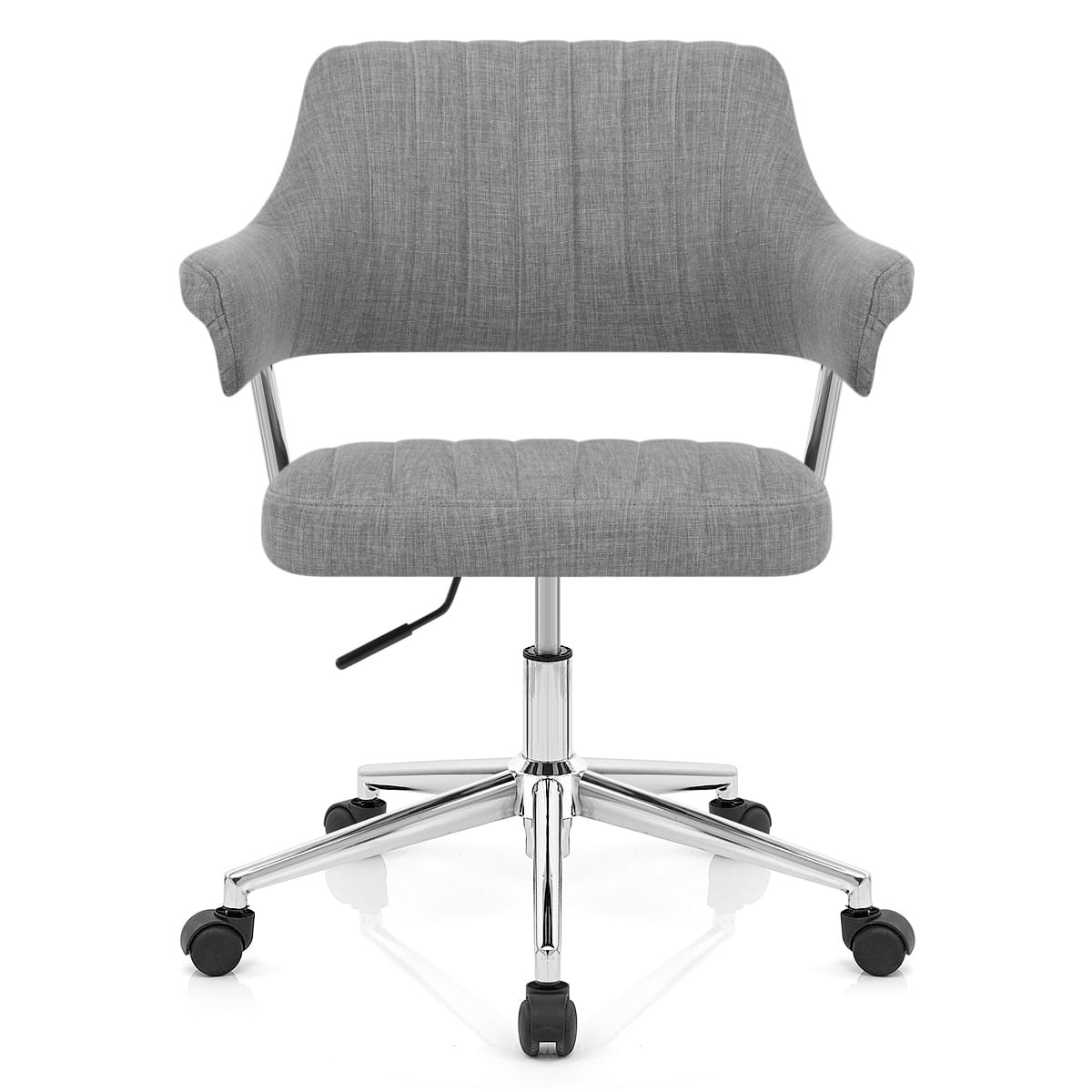 Chaise de Bureau Tissu - Skyline Gris 