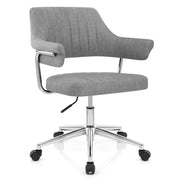 Chaise de Bureau Tissu - Skyline Gris 