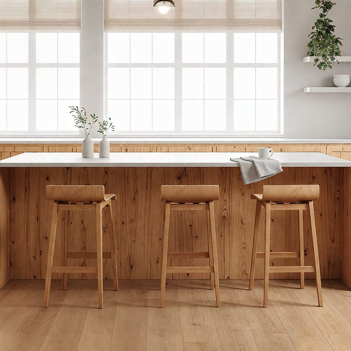 Tabouret de Bar Bois - Slink
