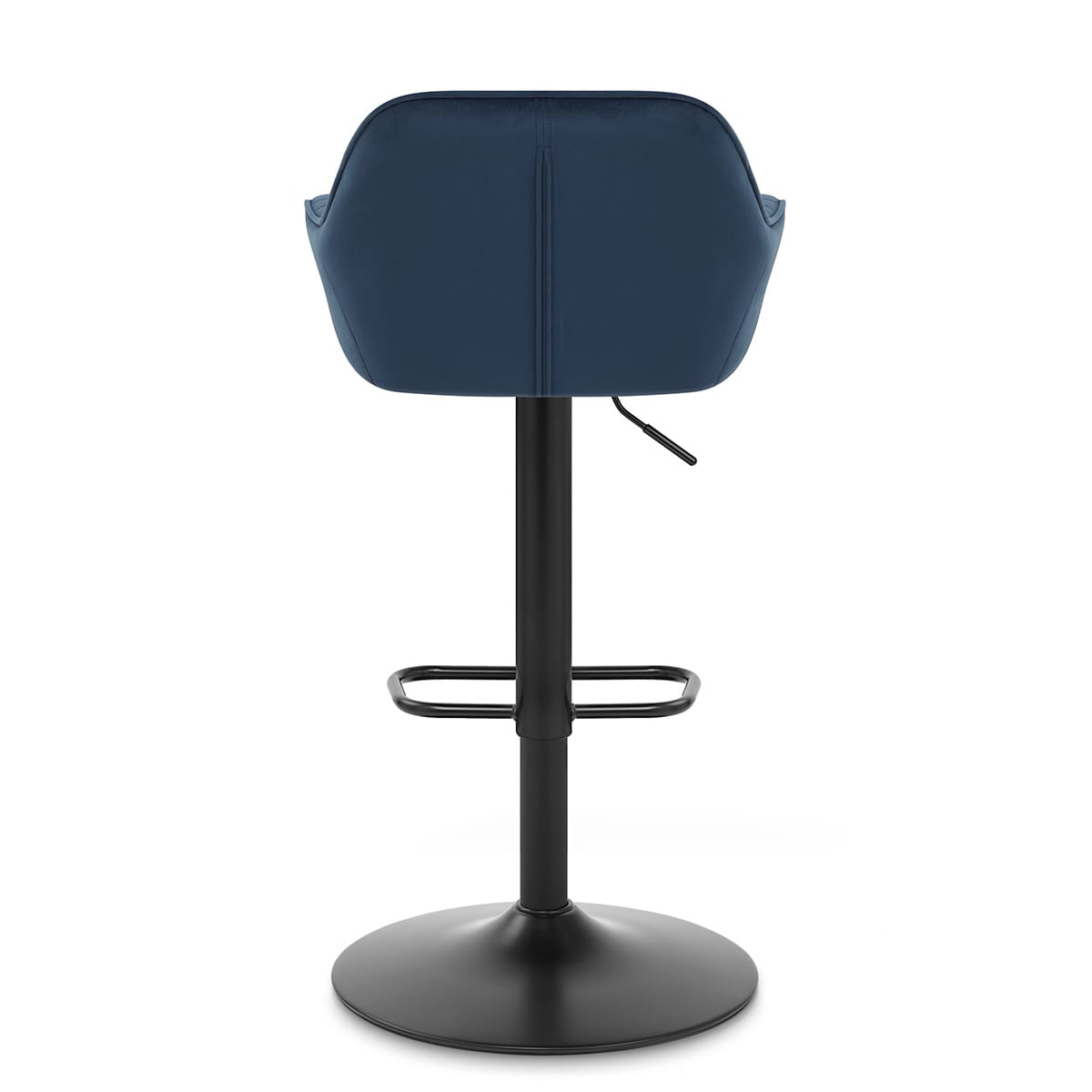 Sol Bar Stool Blue Velvet