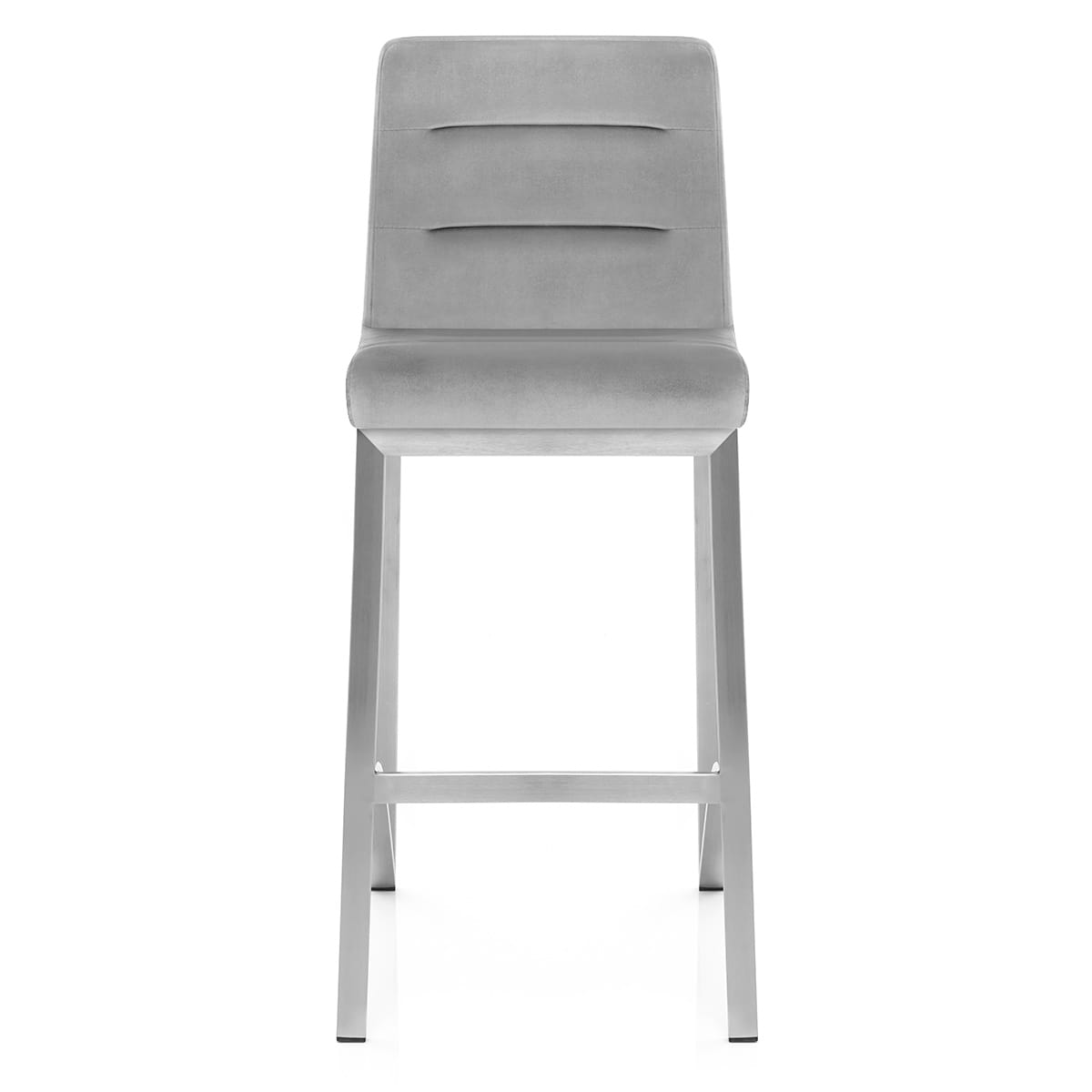 Tabouret Velours - Stella Gris