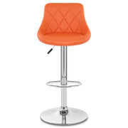 Stitch Bar Stool Orange
