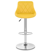 Stitch Bar Stool Yellow