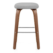 Stockholm Bar Stool Grey