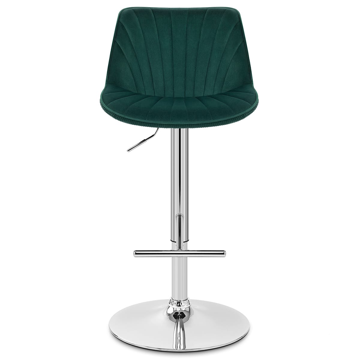 Summer Bar Stool Green Velvet