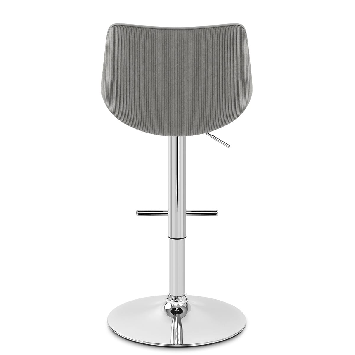 Summer Bar Stool Grey Velvet