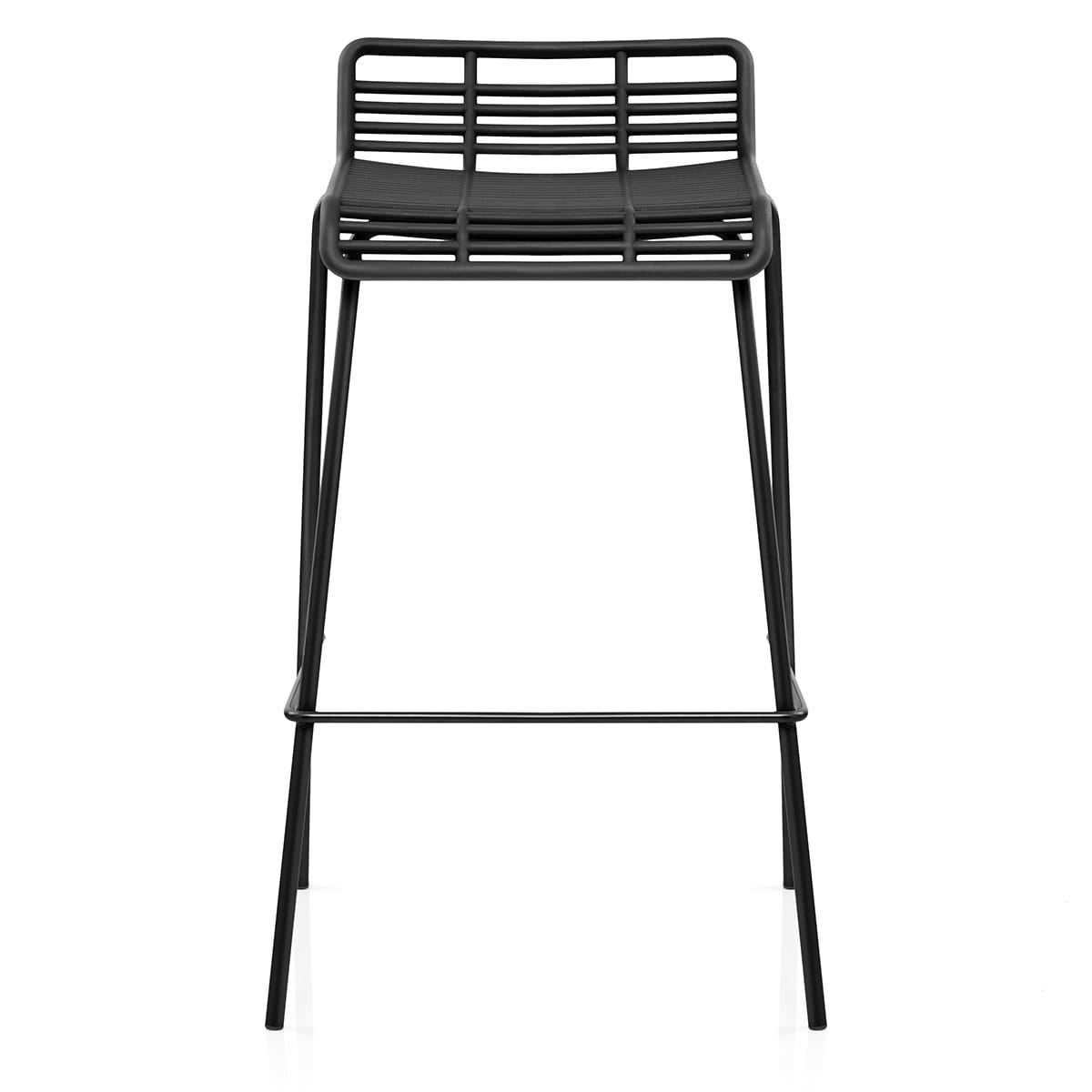 Tabouret de Bar Résine - Surf Noir 