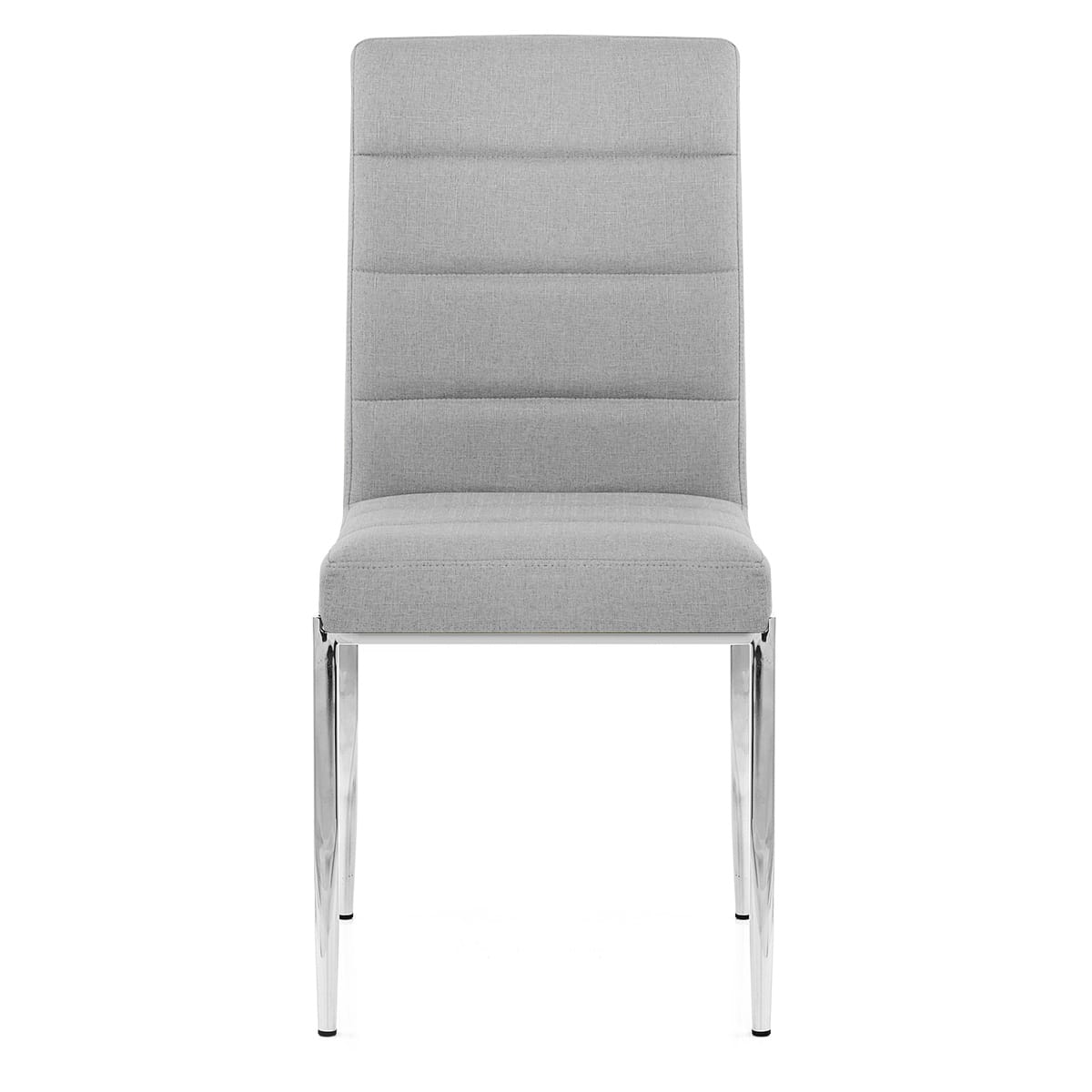 Chaise Tissu Chrome - Taurus Gris 