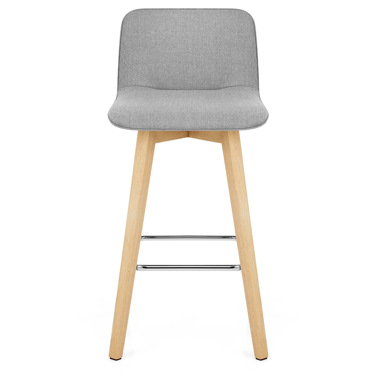 Chaise de Bar Bois - Tide Gris 