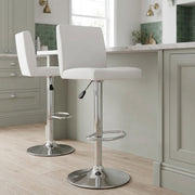 Topaz Bar Stool White