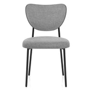 Tosca Dining Chair Grey Fabric