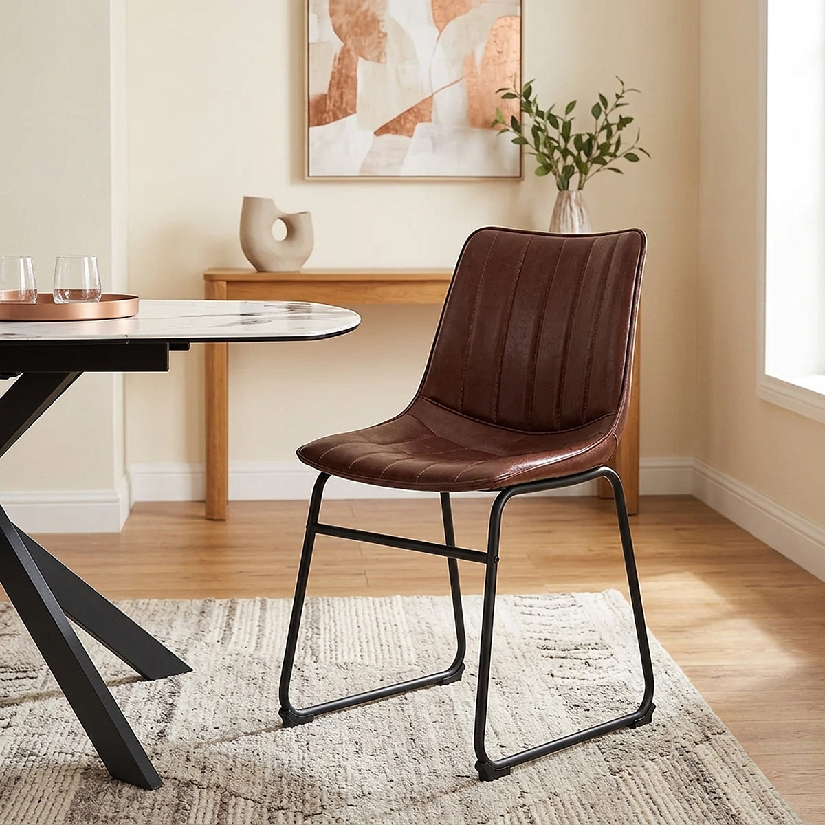 Tucker Chair Antique Brown
