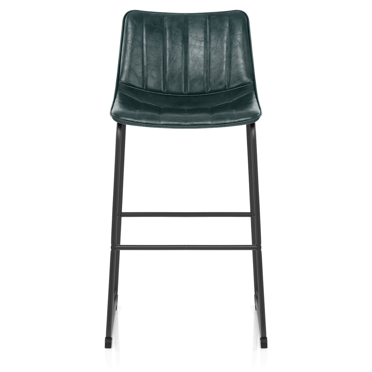Chaise de Bar Faux Cuir - Tucker Vert 