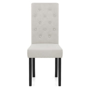 Utah Dining Chair Pebble Fabric