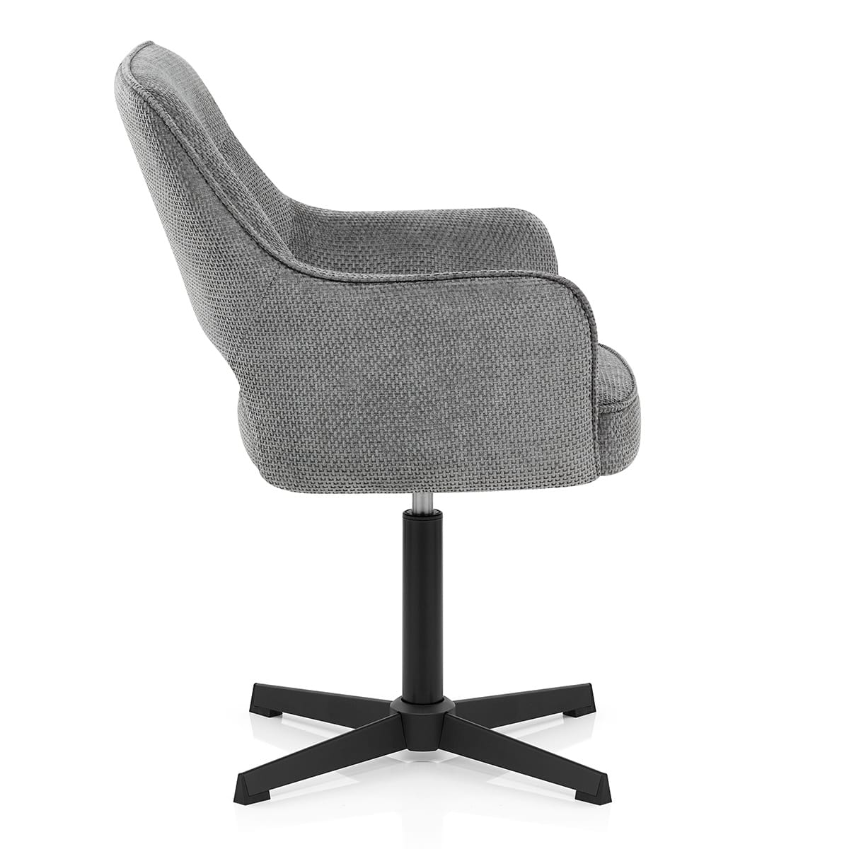 Chaise Tissu - Veneto Gris 