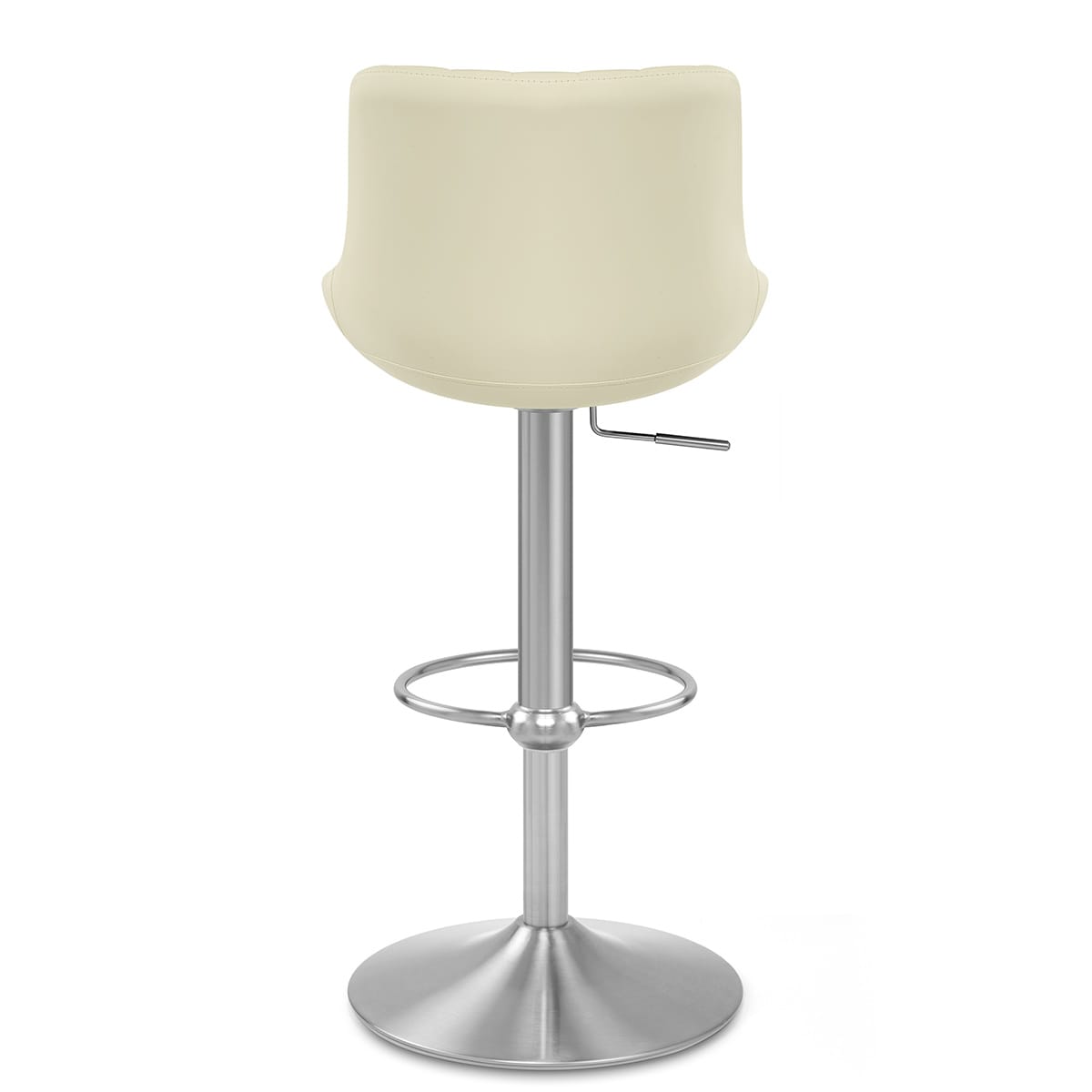 Versailles Real Leather Stool Cream