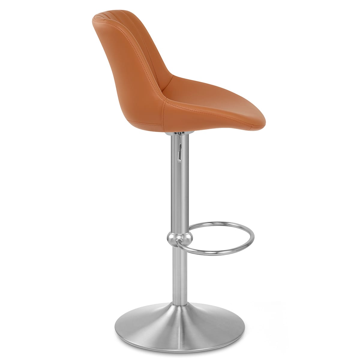 Versailles Real Leather Stool Tan