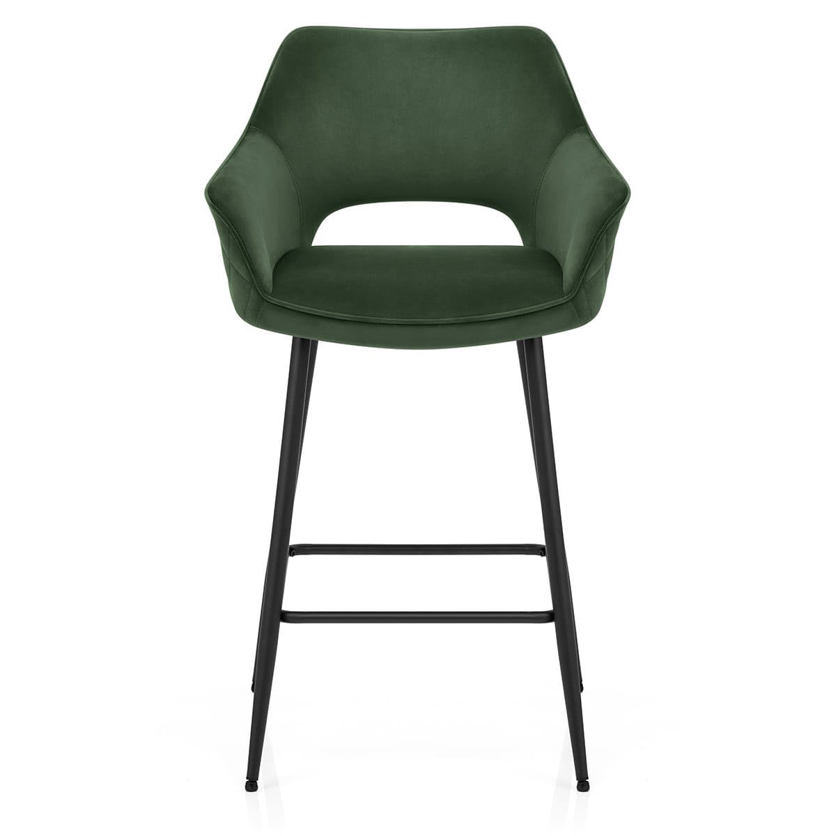 Chaise de bar Velours - Viola Vert 